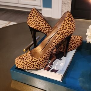BCBGeneration Animal Print Heels